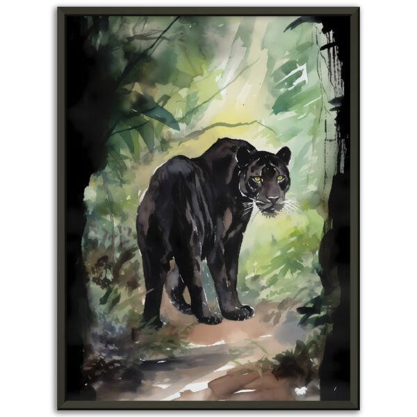 Black Tiger Wall Art